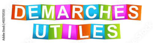 démarches utiles couleurs