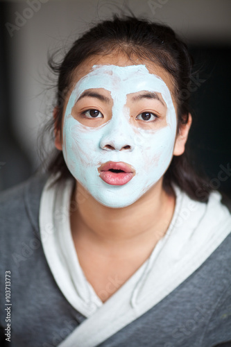 Obraz na płótnie beauty mask