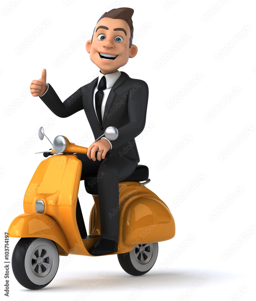 Fun businessman Fun businessman