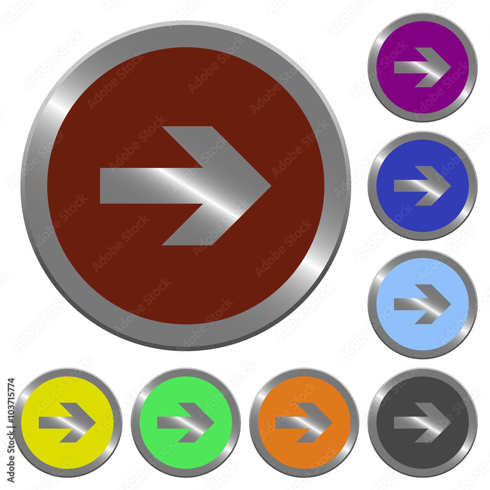 Color right arrow buttons Color right arrow buttons