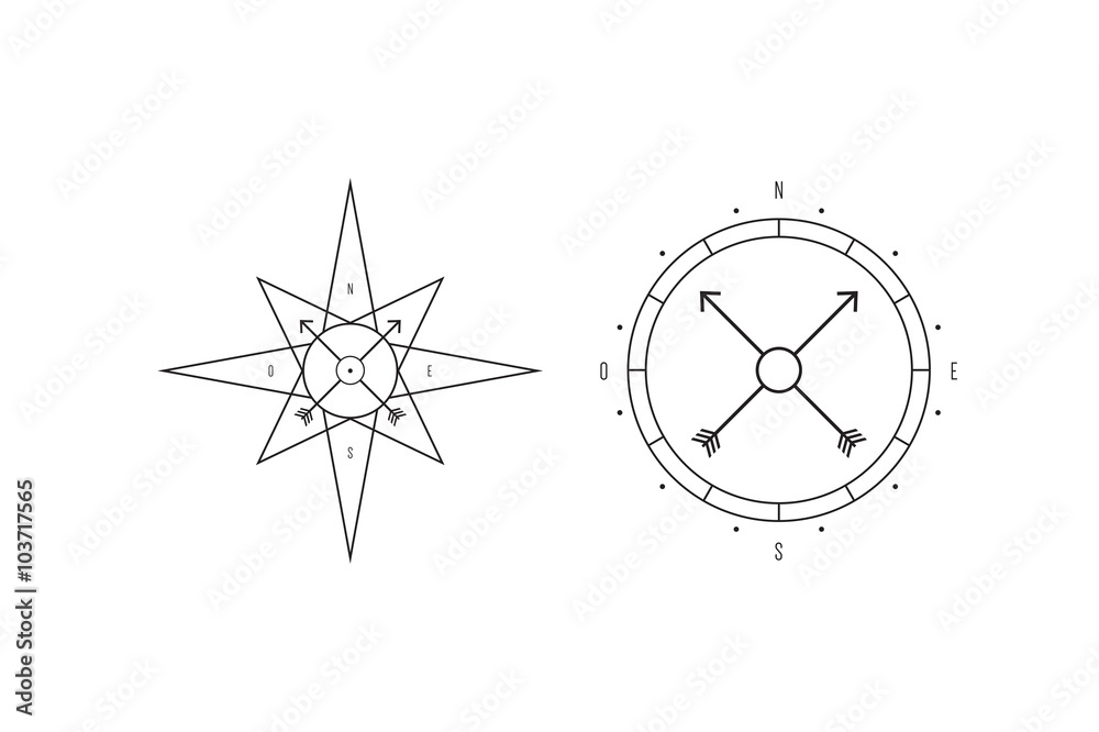 Fototapeta premium Minimal Rose Wind