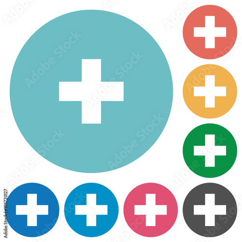 Flat insert icons
