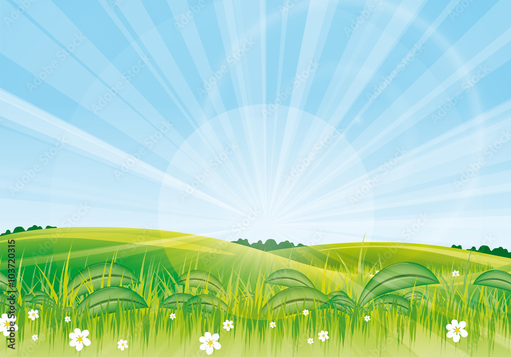 Obraz premium Panorama primavera