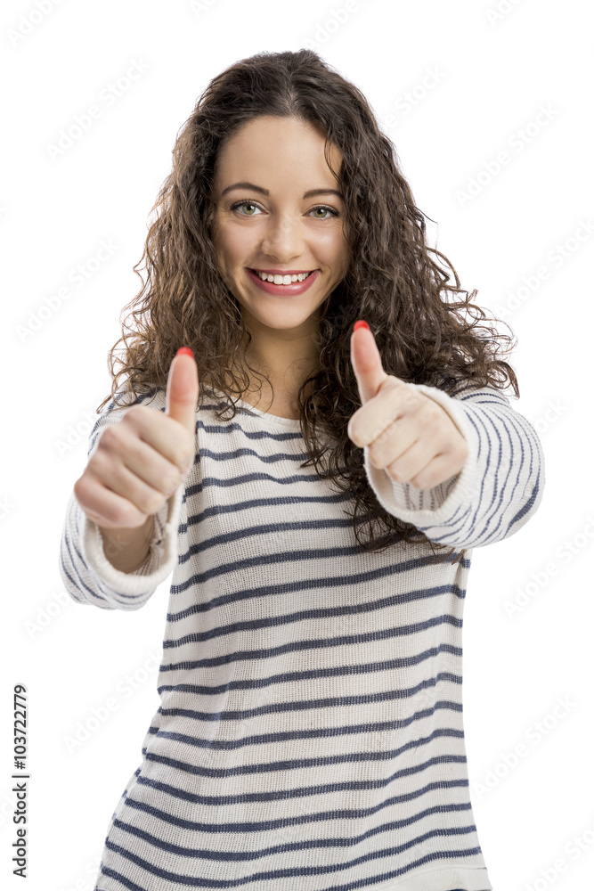 Positive woman Positive woman