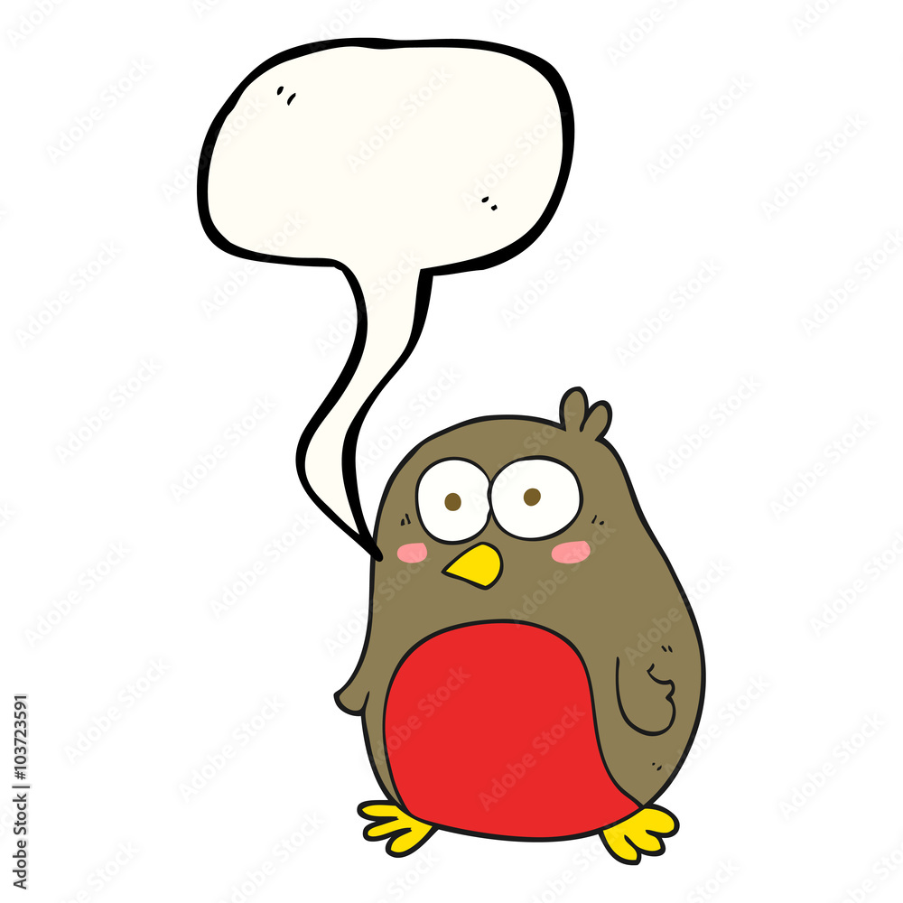 speech bubble cartoon robin speech bubble cartoon robin