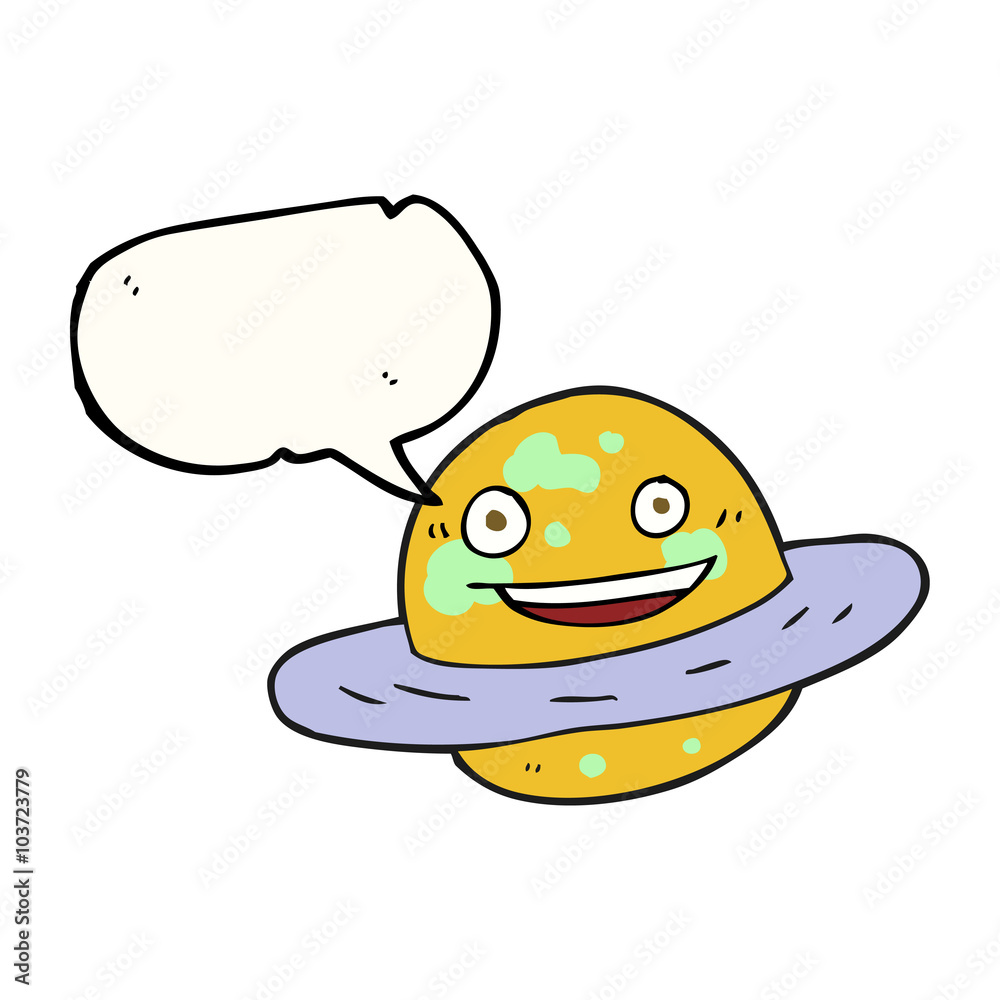 speech bubble cartoon planet speech bubble cartoon planet