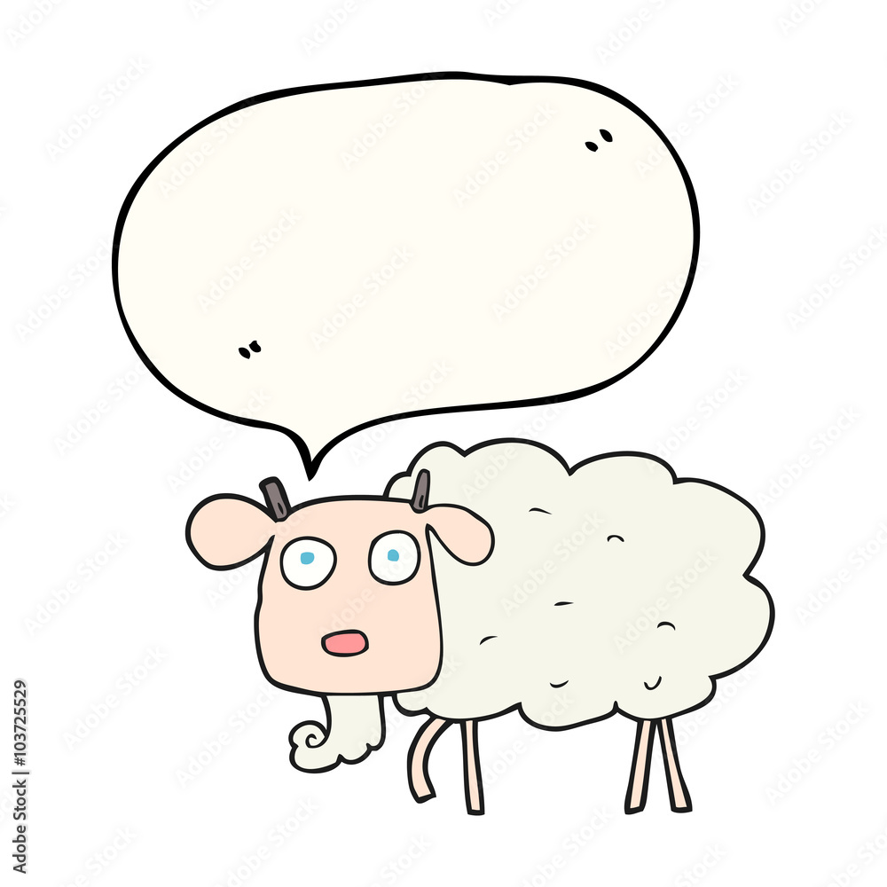 speech bubble cartoon goat speech bubble cartoon goat