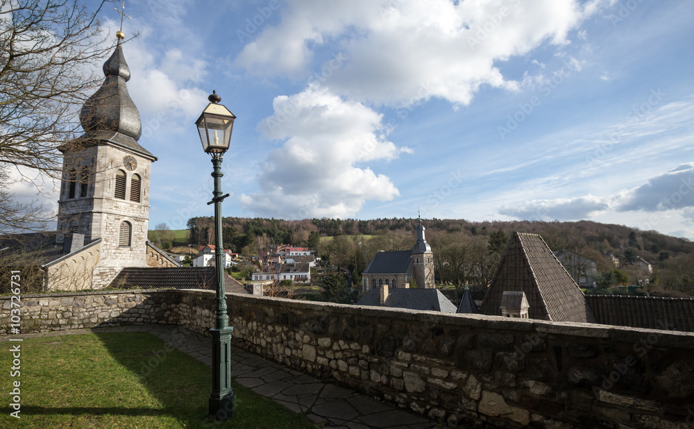 Fototapeta premium stolberg historic city in the rhineland germany