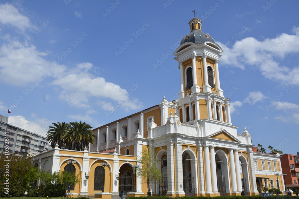 Church of the Divine Providence in Santiago, Chile