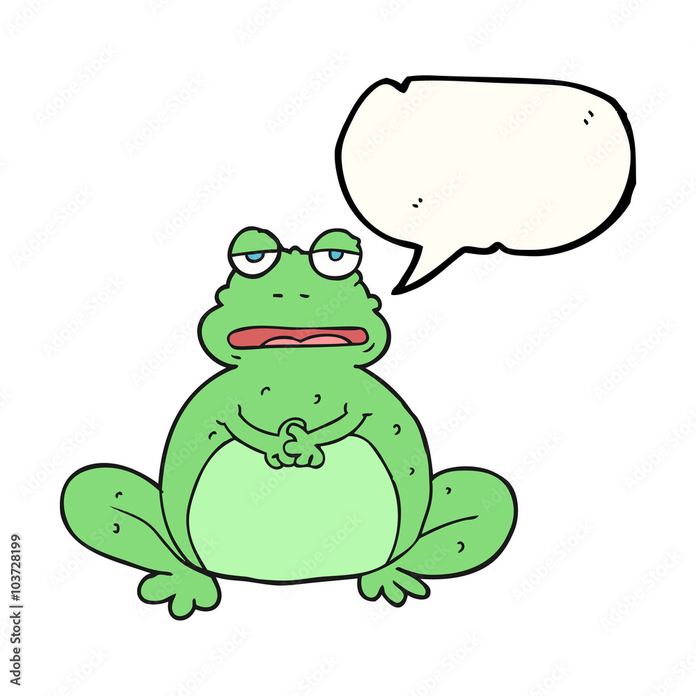 speech bubble cartoon frog speech bubble cartoon frog