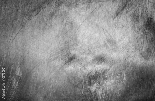Silver scratch metal background texture