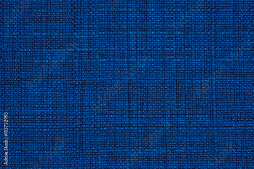 big Blue linen seamless texture in close-up (texture pattern for