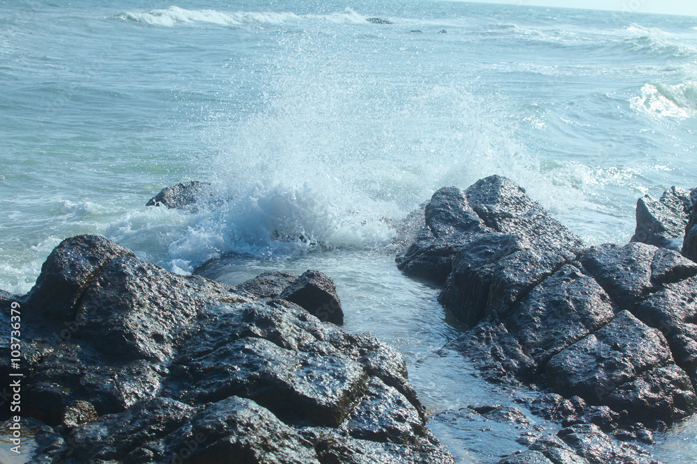 Fototapeta premium storm sea