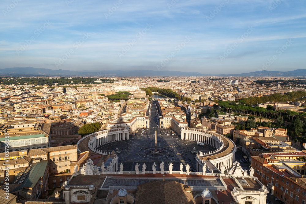 Vatican City Top View