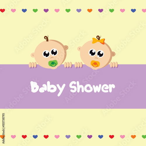 babyshower zwillinge