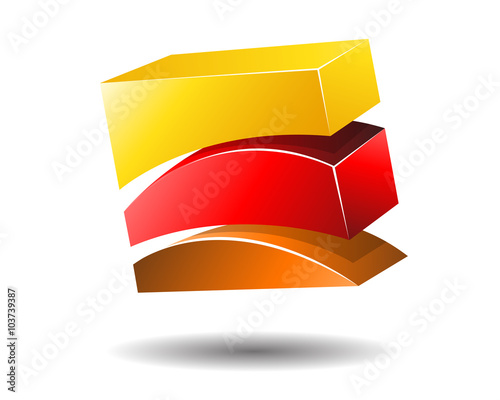 Abstract Modern Geometric Logo Template