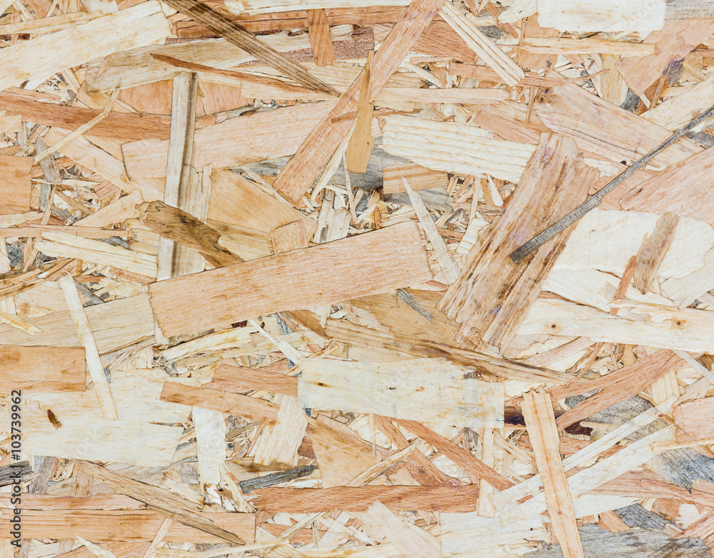 Close up texture of oriented strand board - OSB Close up texture of oriented strand board - OSB