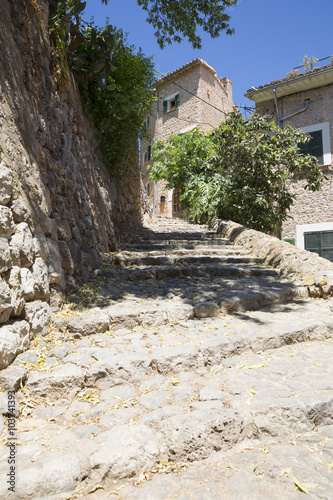 Majorca, Spain - impression of Fornaltux. The village is known as the most beautiful village in Mallorca