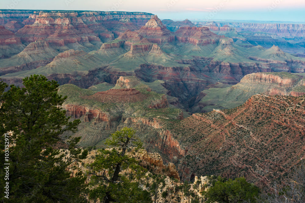 Last Light at Grandview Point, Grand Canyon National Park, South Rim.