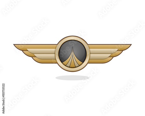 Wing Fly Badge