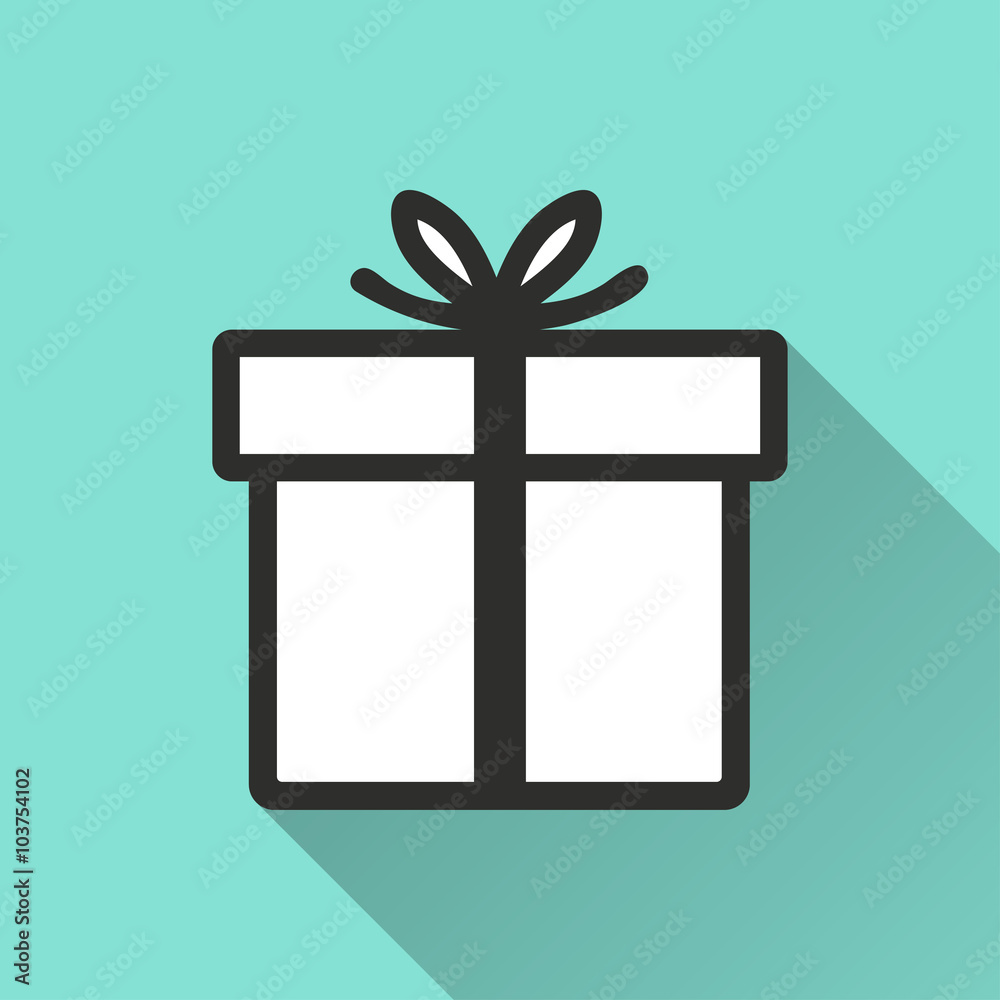 Gift Box - vector icon. Gift Box - vector icon.