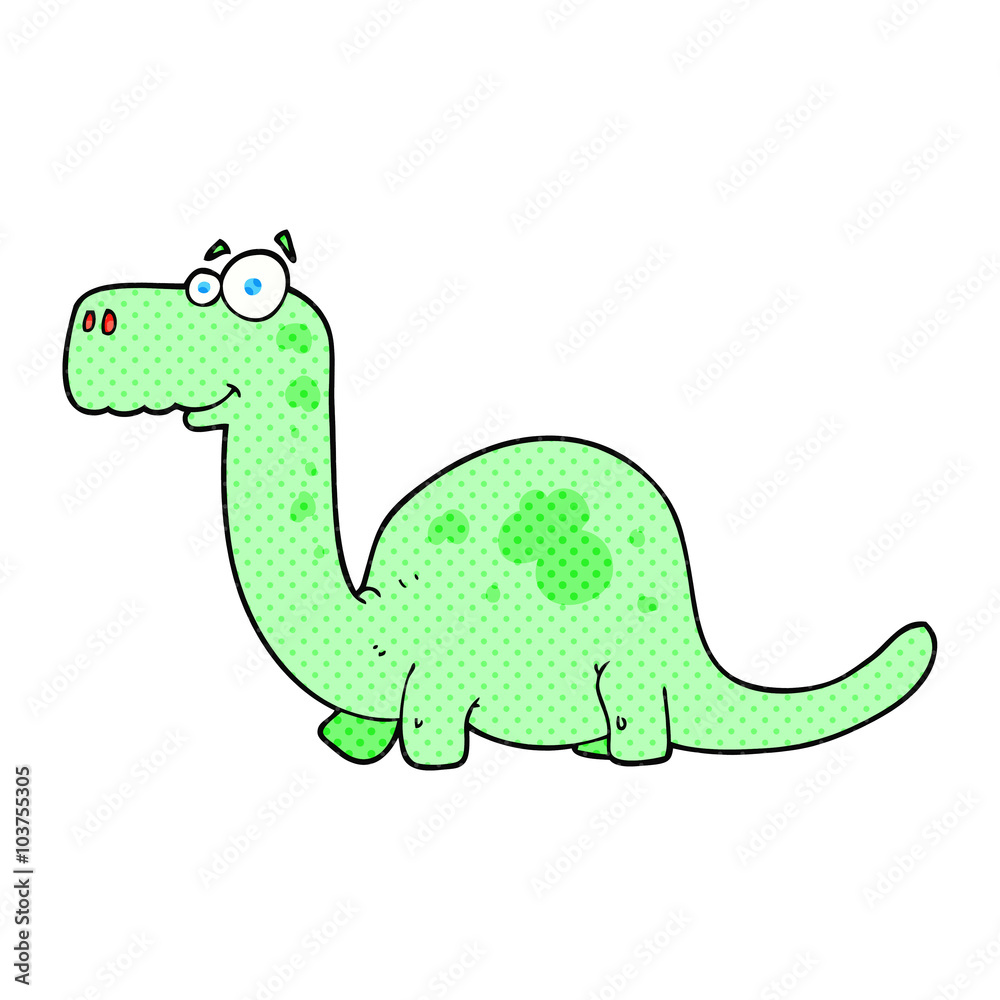 Fototapeta premium cartoon dinosaur
