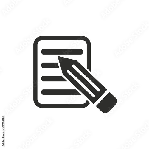 Notepad - vector icon.