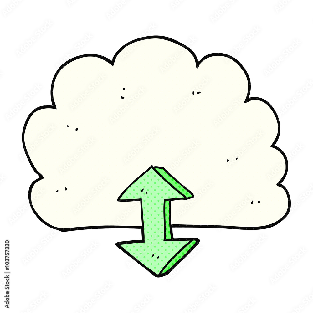 cartoon digital cloud cartoon digital cloud