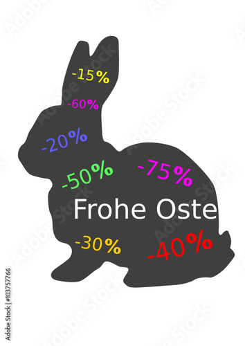 Rabatt Osterhase