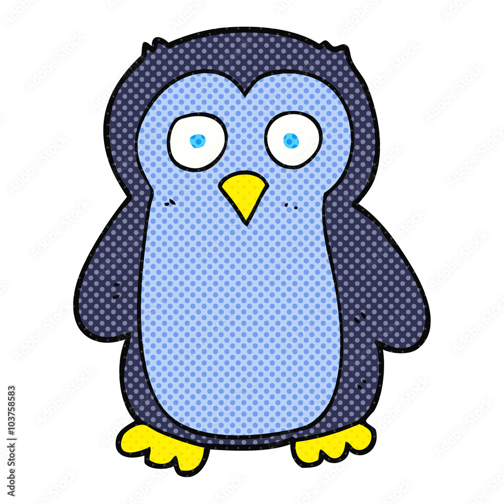 Fototapeta premium cartoon penguin
