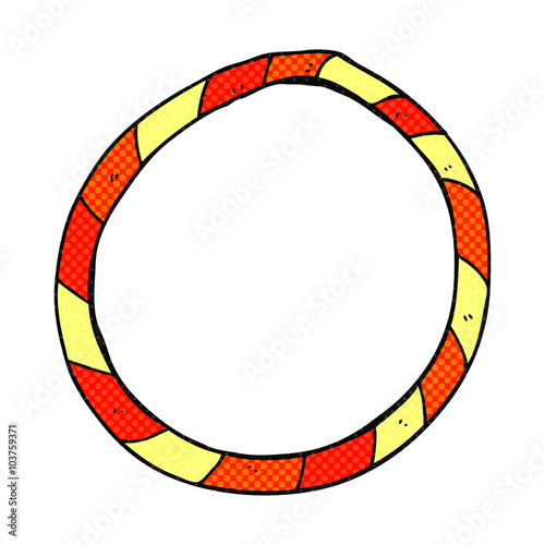 cartoon hula hoop