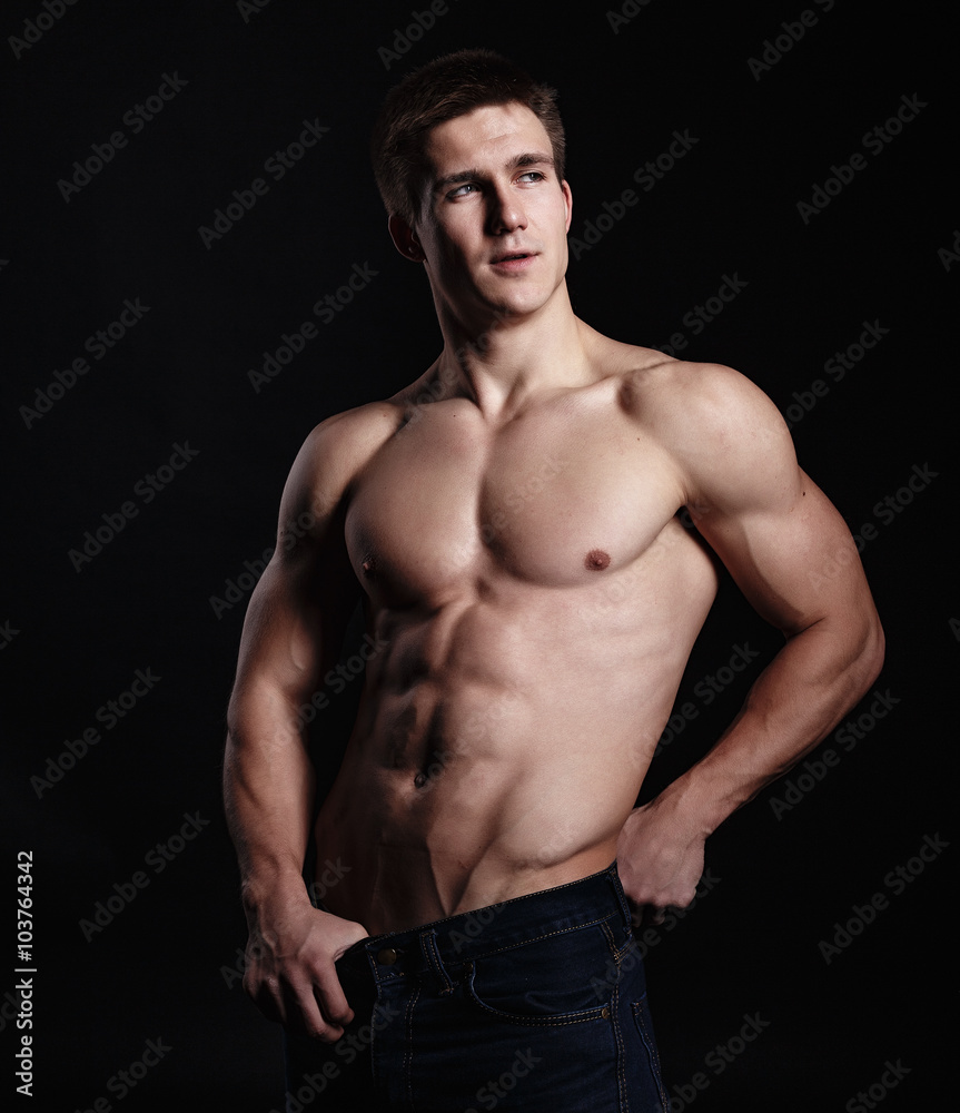 Sexy bodybuilding man Sexy bodybuilding man