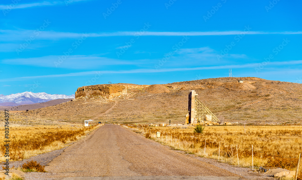 View of Solomon's Hill in Pasargadae, Iran View of Solomon's Hill in Pasargadae, Iran