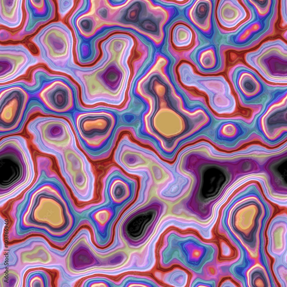 Illustration of abstract background with many colorful spots