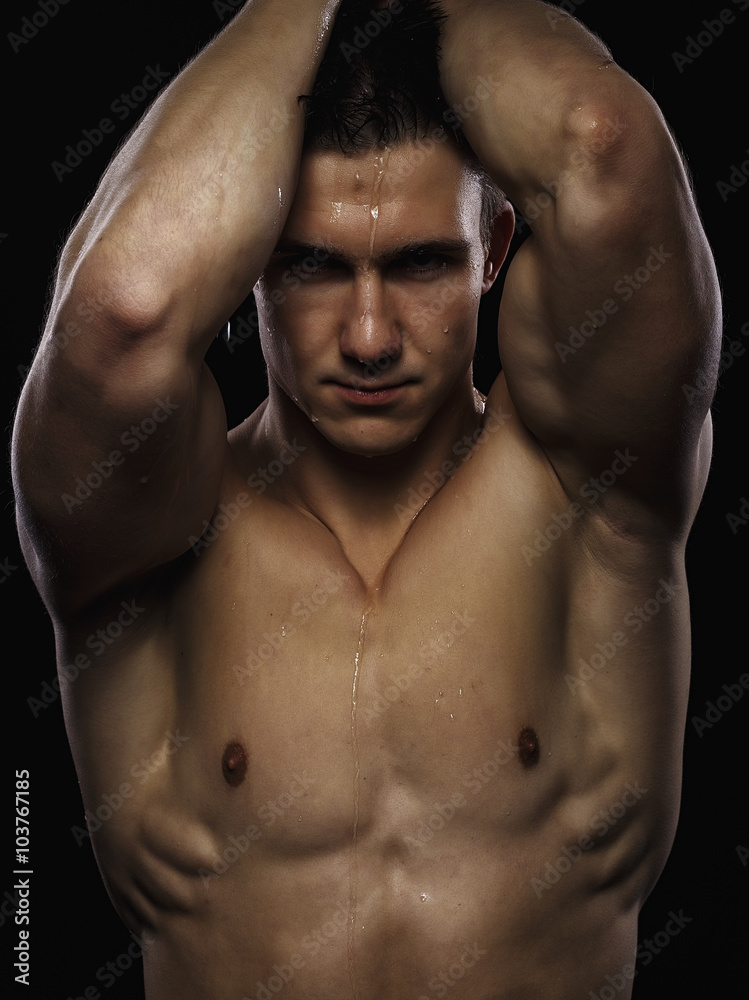 Sexy bodybuilding man Sexy bodybuilding man
