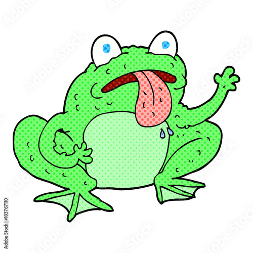 cartoon frog