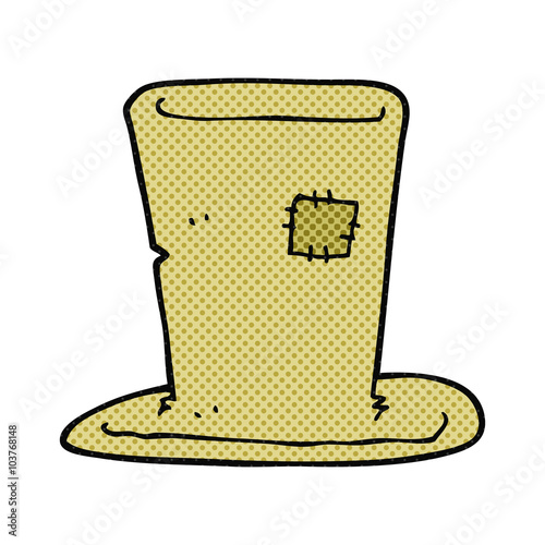 cartoon tramp top hat