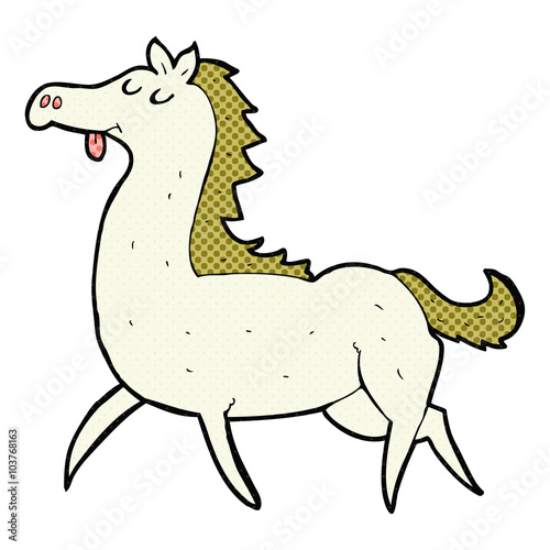 cartoon horse