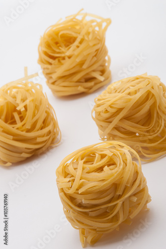 Spaghetti on the table
