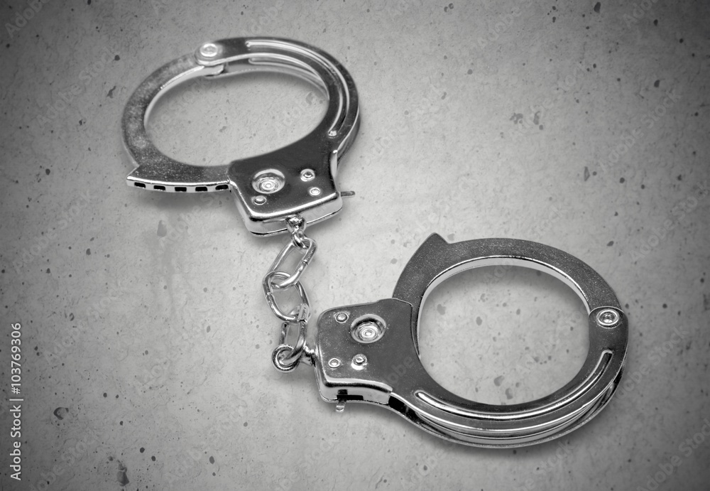 Handcuffs. Handcuffs.