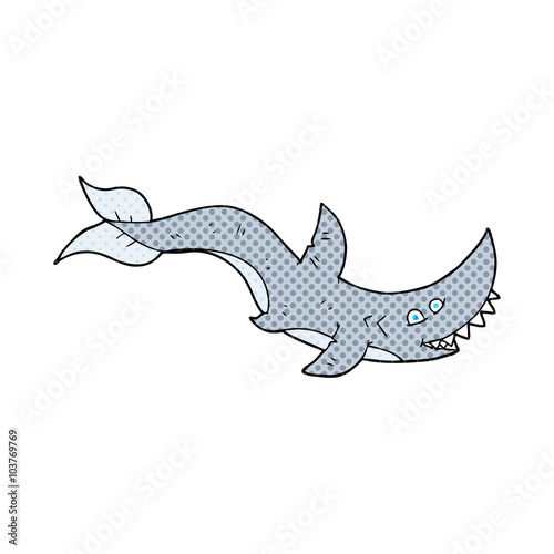 cartoon shark