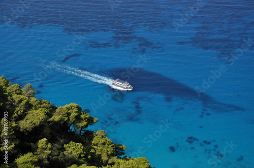 Sailing in the blue Ionian sea © ctrif