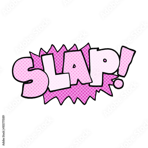 cartoon slap symbol