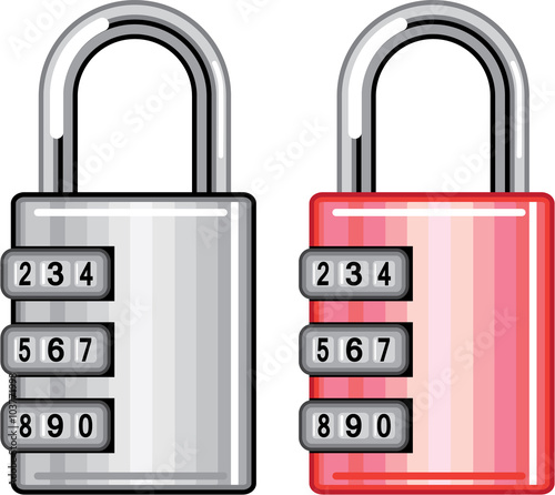 Combination lock vector