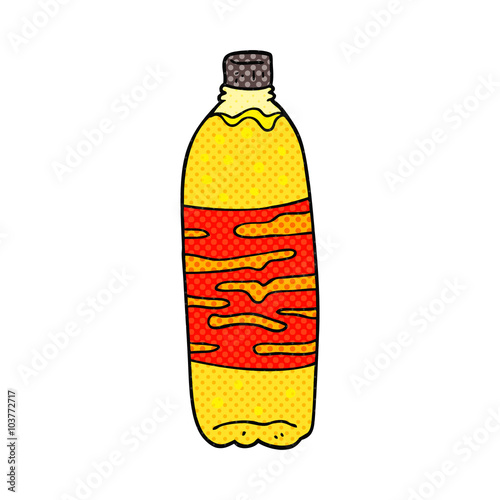 cartoon fizzy drink