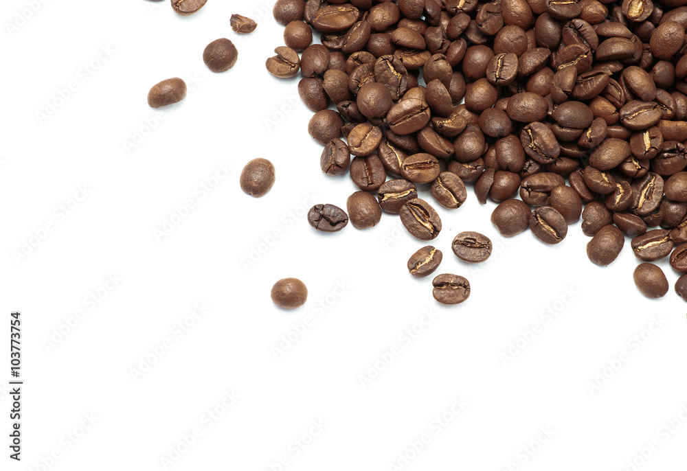 Coffee Beans isolated on white Coffee Beans isolated on white