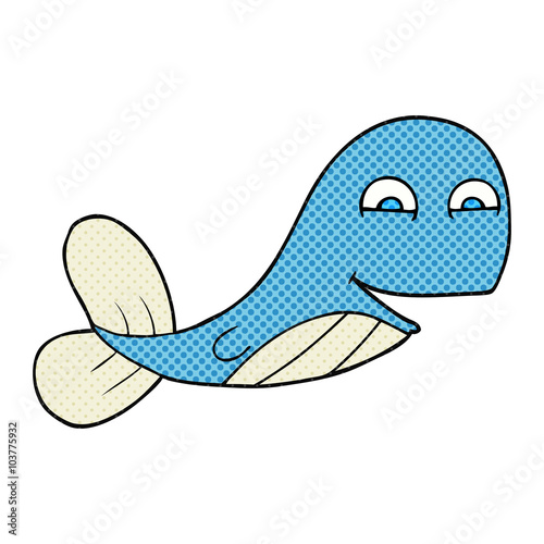 cartoon whale