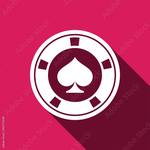 Casino chip icon