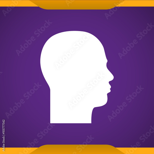 Human head icon