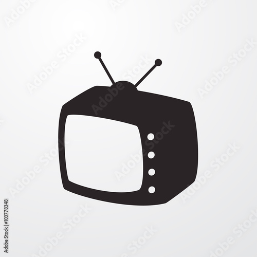 Retro TV icon